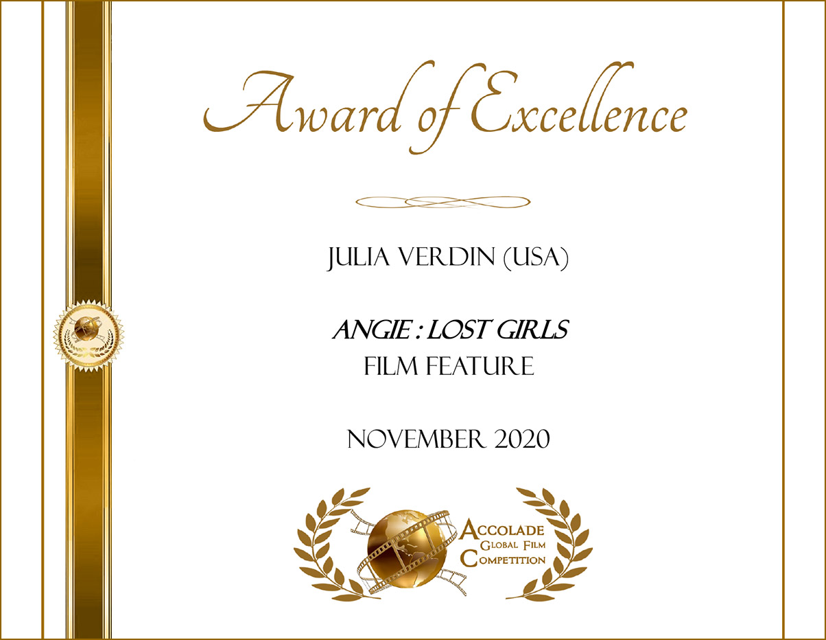 Awared of Excellence Angie: Lost Girls
