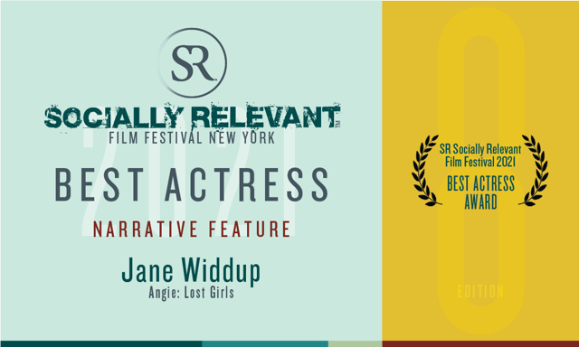 2021 Best Actress Jane Widdup