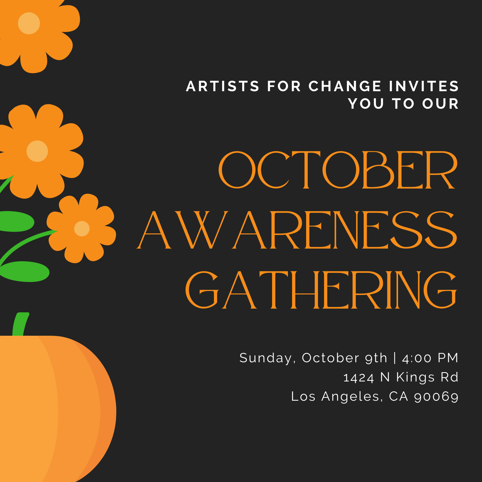 October Awareness Gathering