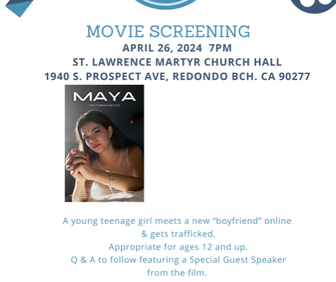 Maya Screening April 26 2024