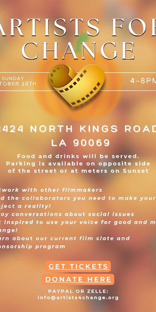 Artists For Change October 2025 Event